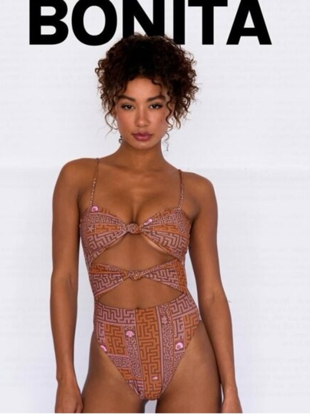 Skatie Lisa One Piece Swimsuit in Bonita